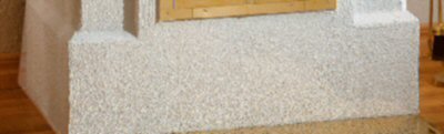 Moulure de base du po�le en fa�ence Cronspisen Herrgard 201