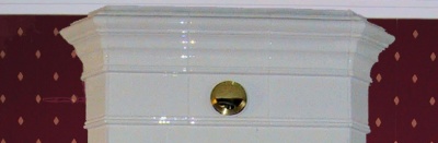 Couronne du po�le en fa�ence Str�msrum